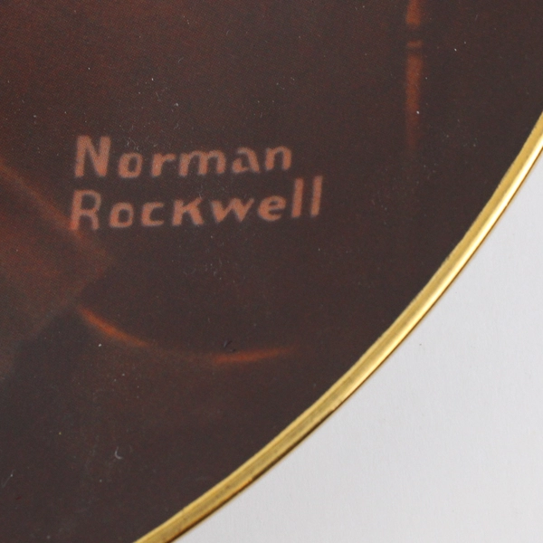 1984 Knowles Norman Rockwell "Father's Help" - #5884F