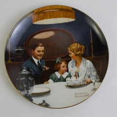 Vintage 1984 Knowles - Norman Rockwell - "The Birthday Wish" - #2295B
