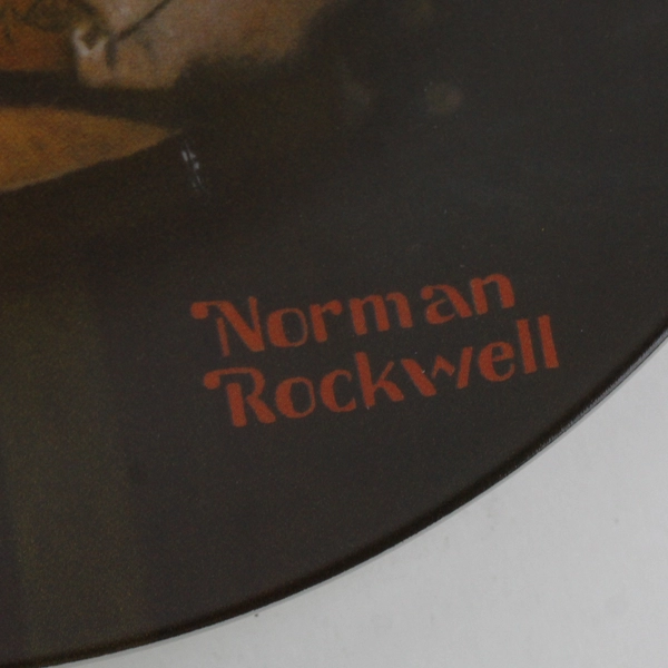 Vtg 1980 Knowles - Norman Rockwell - "The Ship Builder" - #5019U