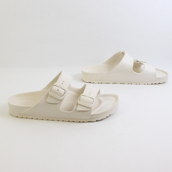 Birkenstocks Women's 41 (10) White Eva Slides Gently Used