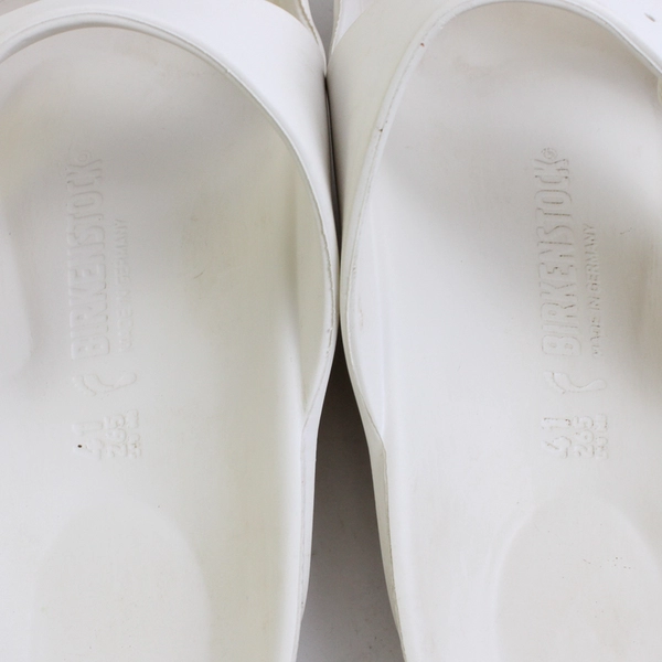 Birkenstocks Women's 41 (10) White Eva Slides Gently Used