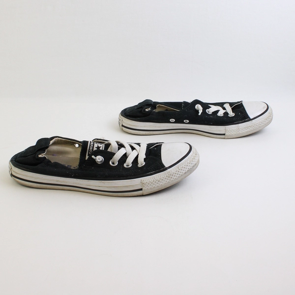 Converse Shoreline Slip On Women's Size 9 Black Low Top Sneakers
