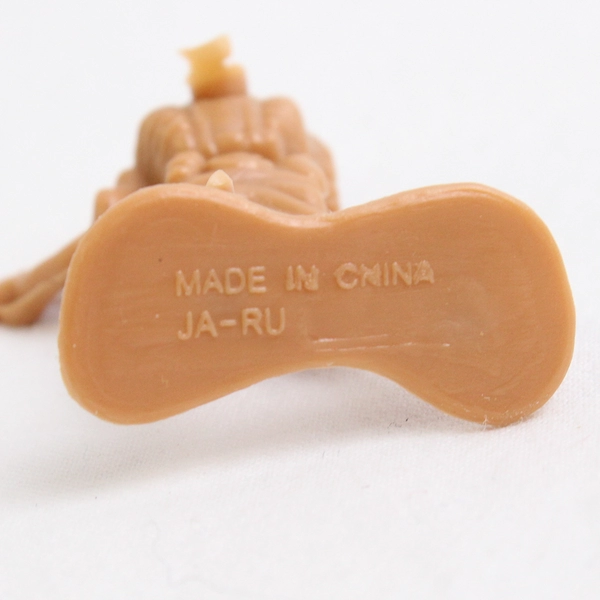 Lot of 12 Ja-Ru Tan Plastic Army Men Toys