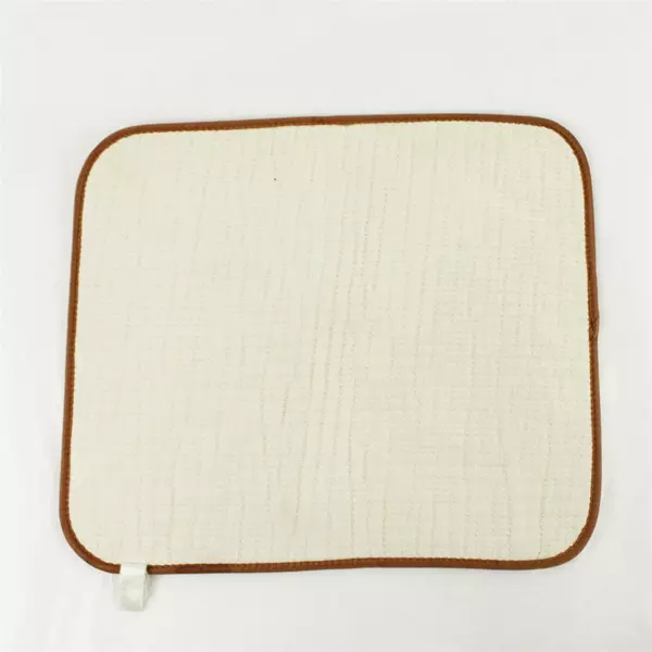 Lot of 4 Cloth Placemats Dish Drying Mat 16x18 Table Dining Fabric Reusable