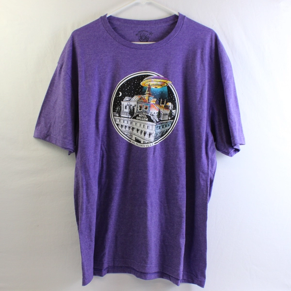 McMenamins McMinnville Purple Short-Sleeved T-Shirt Adult Size XL
