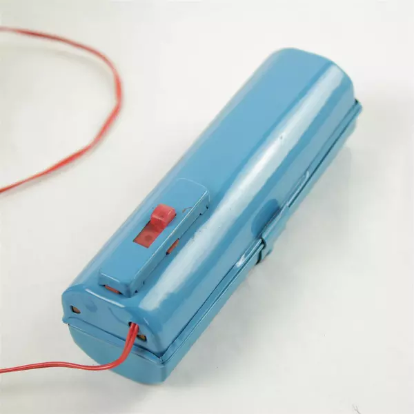 Vintage Black Poodle Plush Toy w/ Controller 8.5in Stuffed Animal