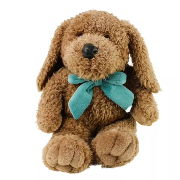 Plush Creations Alfie Brown Dog Plush Stuffed Animal 9in