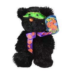 SugarLoaf Black Bear Plush w/ Mask Halloween Collectible 