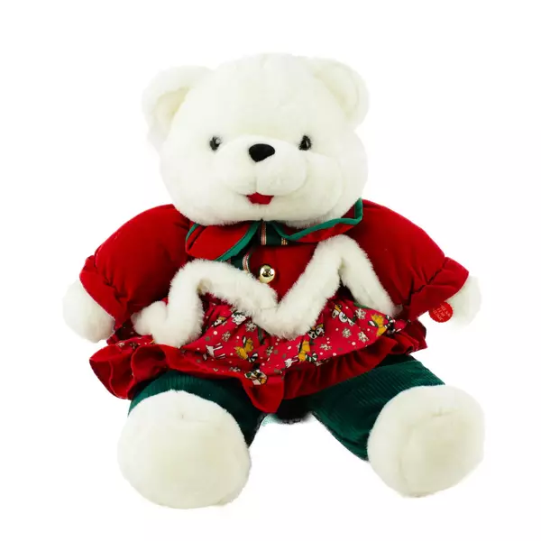 20in Christmas Angel Bear Plush Music Button Not Working