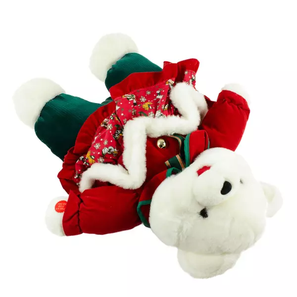 20in Christmas Angel Bear Plush Music Button Not Working