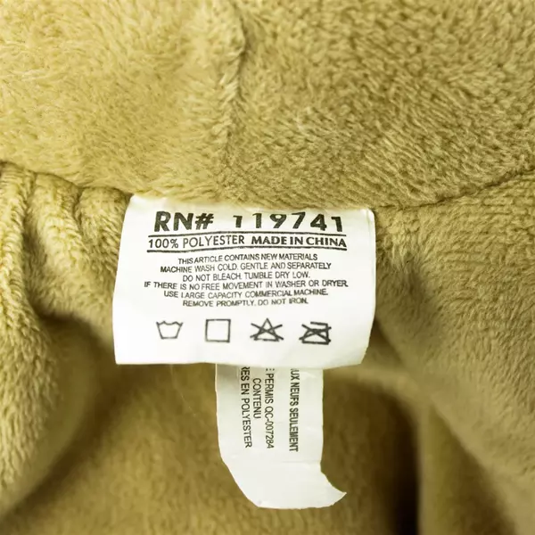 Vintage Lion Security Blanket Lovey with Attached Lion Head Plush