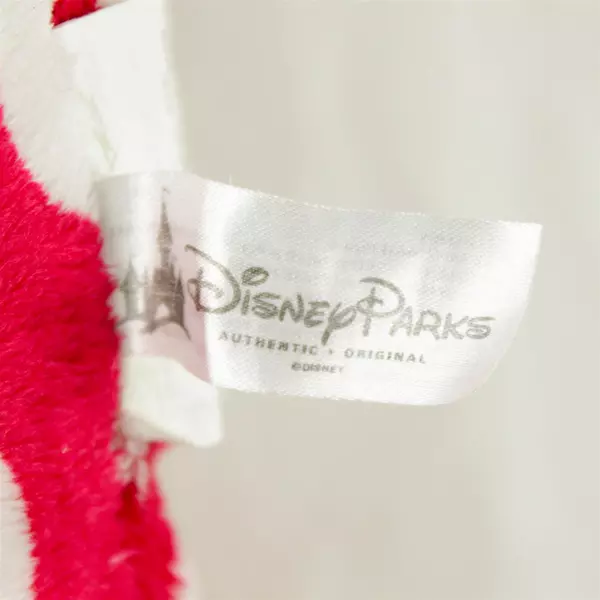 Minnie Mouse Pillow Pet 20" Plush Disney Parks Red Polka Dot Used