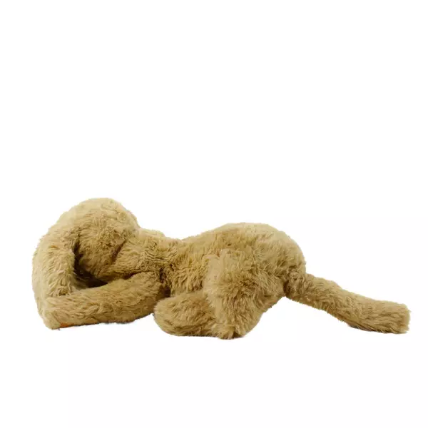 Brown Dog Lying Down Plush Stuffed Animal 21in Soft Cuddly Toy