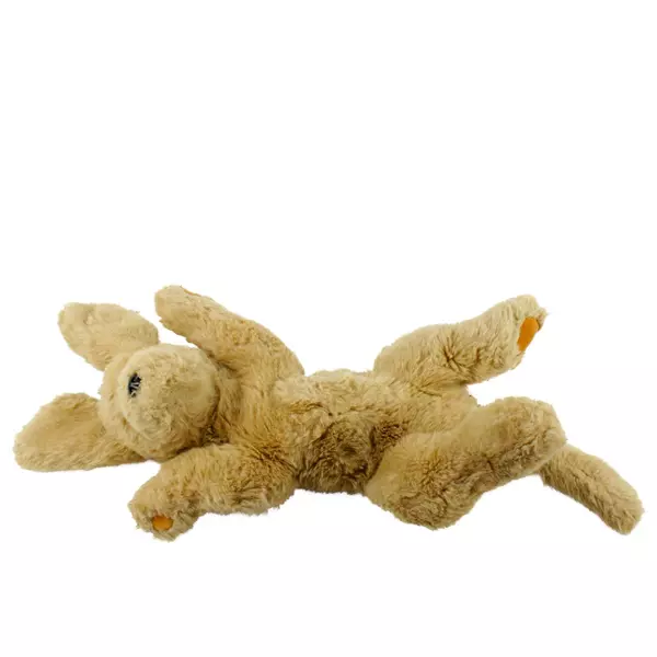 Brown Dog Lying Down Plush Stuffed Animal 21in Soft Cuddly Toy