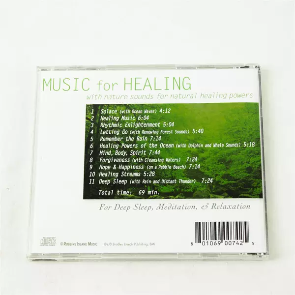 Music for Healing with Nature Sounds for Healing Powers CD