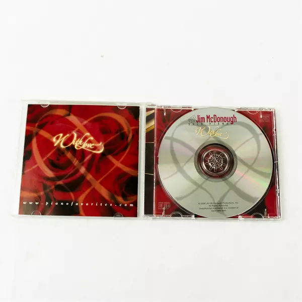 Jim McDonough Solo Piano With Love CD