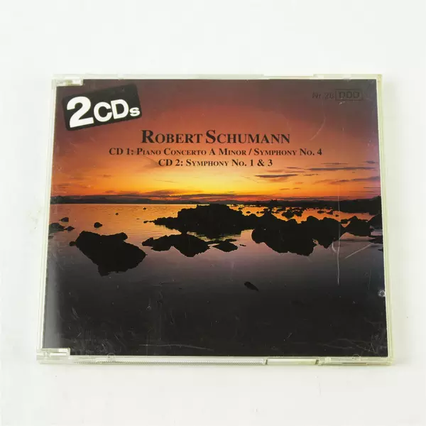 2 CDs Robert Schumann Piano Concerto A Minor Symphony No. 4, 1 & 3
