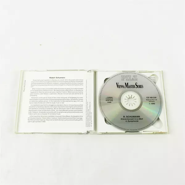 2 CDs Robert Schumann Piano Concerto A Minor Symphony No. 4, 1 & 3