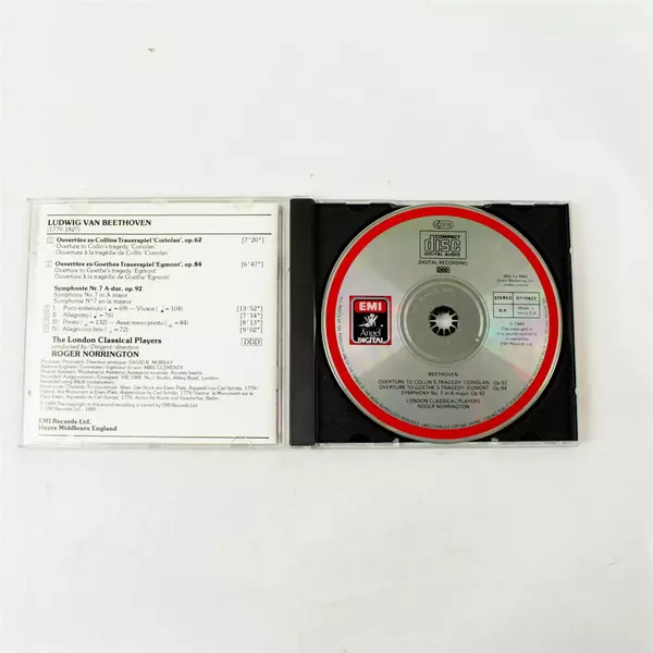 Beethoven Symphony No.7 CD - EMI Digital London Classical Players