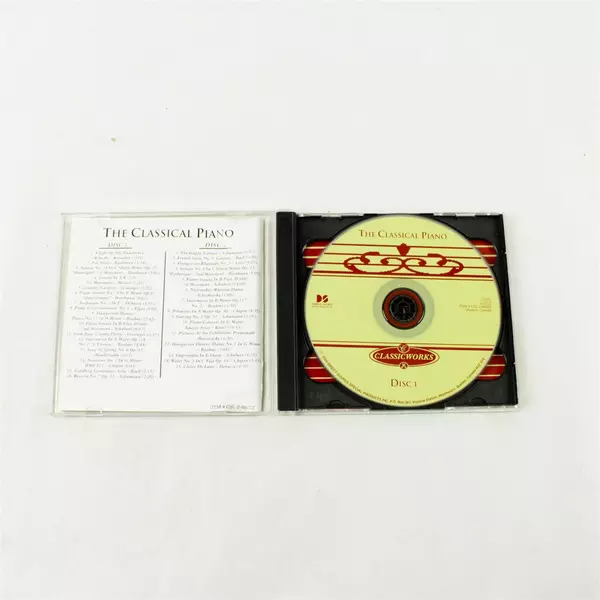 The Classical Piano 2-CD 2000 Classicworks Classical Piano Music