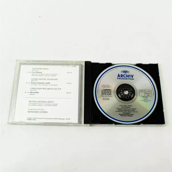 REBEL Les Éléments & GLUCK Alessandro Musica Antiqua Köln / Reinhard Goebel