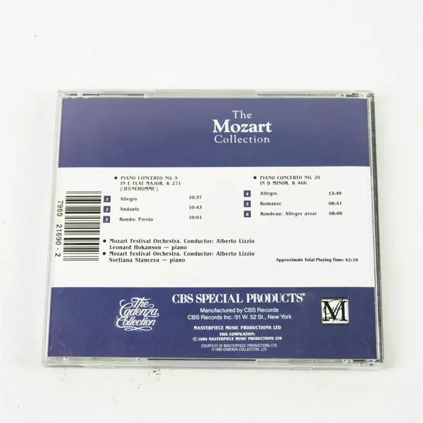 Mozart Collection The Cadenza Collection, CD