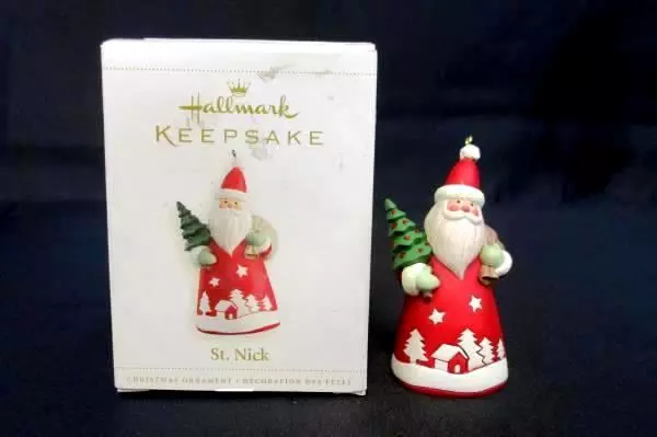 Hallmark Keepsake Ornament 2006 St. Nick Christmas Original Box