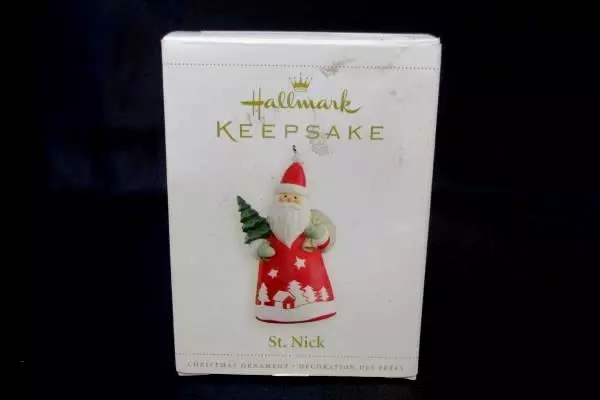 Hallmark Keepsake Ornament 2006 St. Nick Christmas Original Box