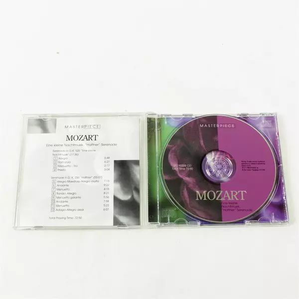 Mozart Eine Kleine Nachtmusik & Haffner Serenade CD 1998 Masterpiece