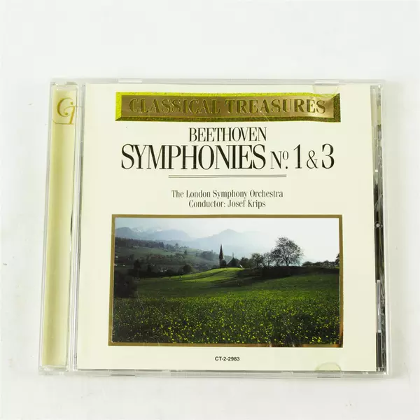 Beethoven Symphonies Nos. 1 & 3 CD Madacy J2003