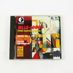 Villa-Lobos String Quartets Nos. 6, 1 & 17 Vol. 1 CD 