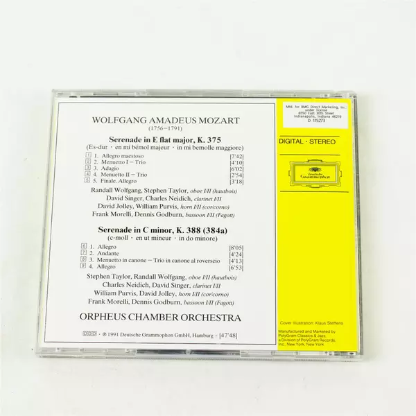 Mozart Wind Serenades K.375 & K.388 CD Pre-Owned