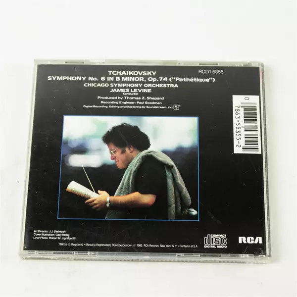 Tchaikovsky Symphony NO. 6 James Levine CD
