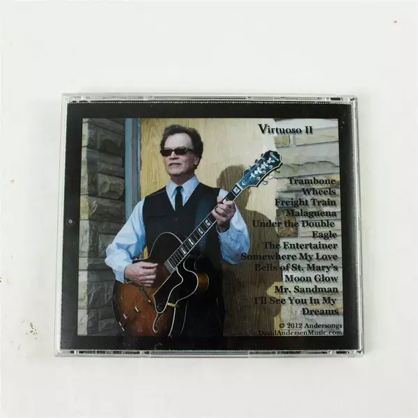 David Andersen Virtuoso II CD Signed Autograph