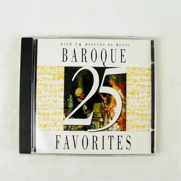 25 Baroque Favorites Audio CD Classical Compilation