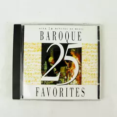 25 Baroque Favorites Audio CD Classical Compilation