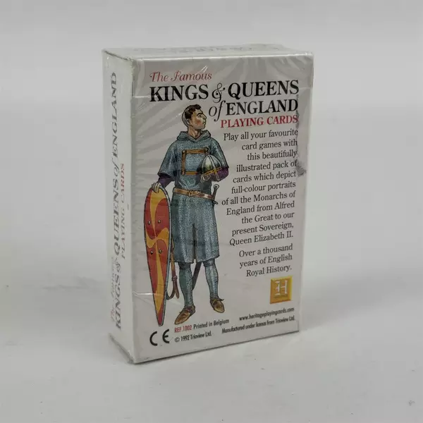 1992 Heritage Playing Cards - The Famous Kings and Queens of England ~ Sealed