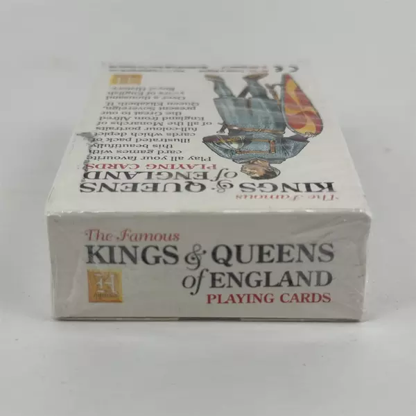 1992 Heritage Playing Cards - The Famous Kings and Queens of England ~ Sealed