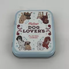 Ridley's Dog Lover's Illustrated Playing Cards In A Collectible Tin NEW