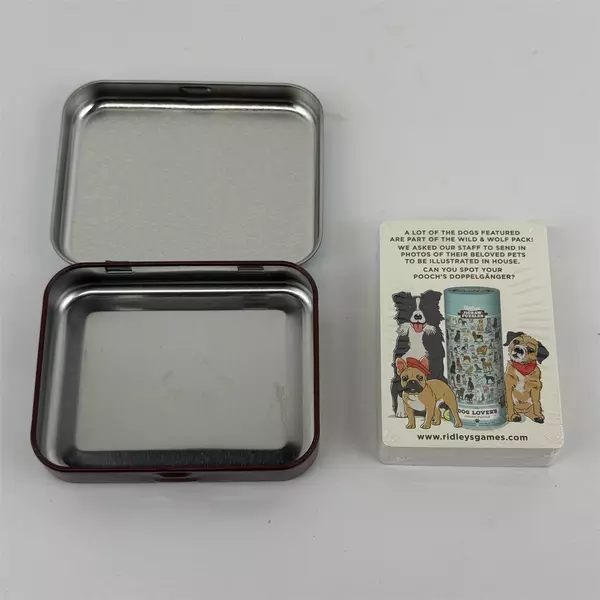 Ridley's Dog Lover's Illustrated Playing Cards In A Collectible Tin NEW