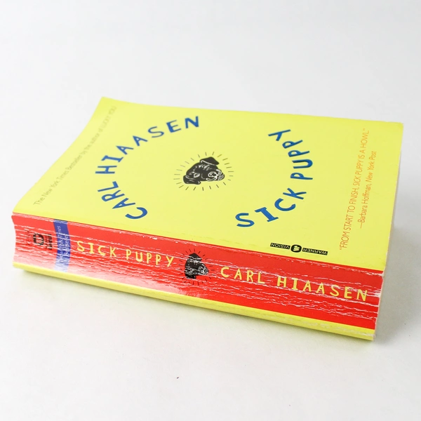 Sick Puppy by Carl Hiaasen 2001 Warner Vision Books Paperback