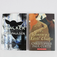 Lot of 2 Scholastic Books Tracker The Journey Of Little Charlie Paperback