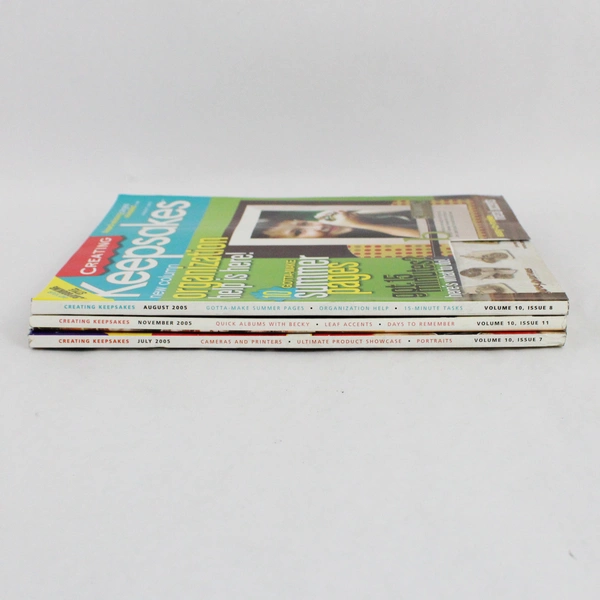 Lot Of 3 Creating Keepsakes Scrapbook Magazine July August November 2005