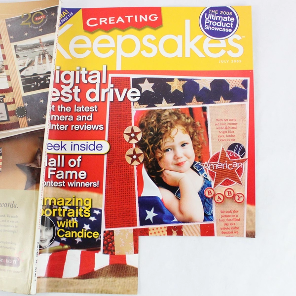 Lot Of 3 Creating Keepsakes Scrapbook Magazine July August November 2005