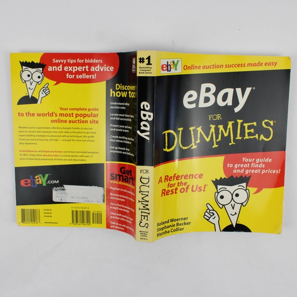 eBay for Dummies by Roland Woerner Stephanie Becker Marsha Collier 1999 PB