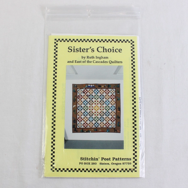 Lot of 3 Stitchin' Post Patterns Sister's Choice Tasha's Garden & Tulip Garden