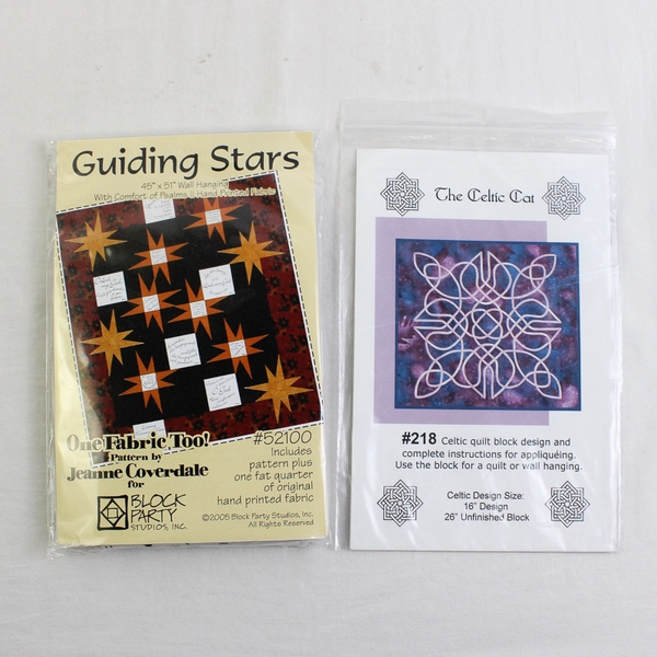 Lot of 10 Wall Hanging Quilt Patterns 1983-2008 Good Condition