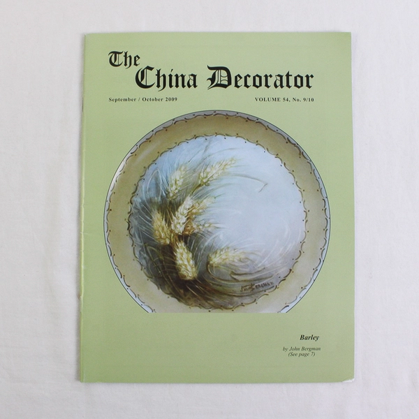 Lot of 2 The China Decorator Magazines Jan/Feb & Sept/Oct 2009 Good