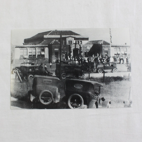 Set Of 2 Loomis California Postcards 1995 Prune Peach Festival Station Postmark