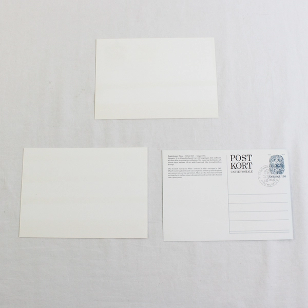 Lot Of 3 Sweden Post Kort Postal Stationery Cards 1976-1978 FDC Cancel